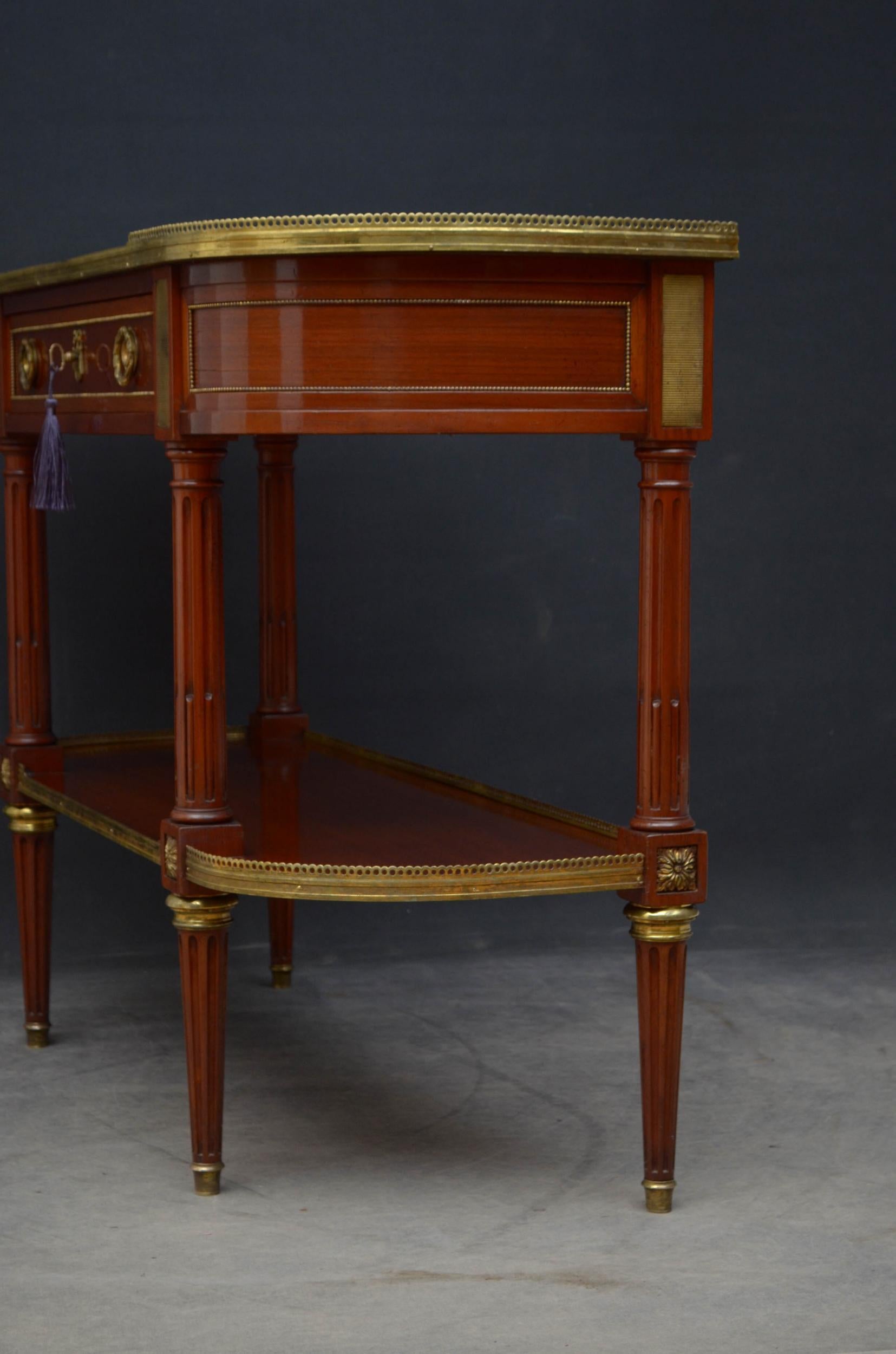 19th Century French Console or Serving Table 12