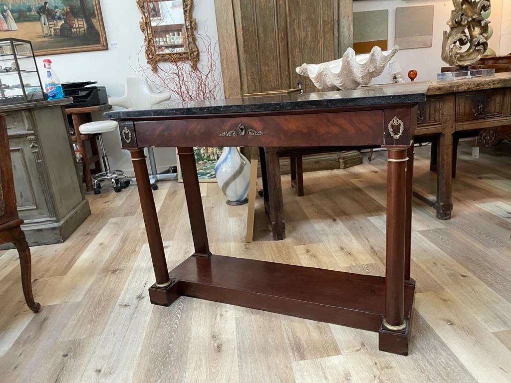 19th Century French Console Table In Good Condition For Sale In Charlottesville, VA