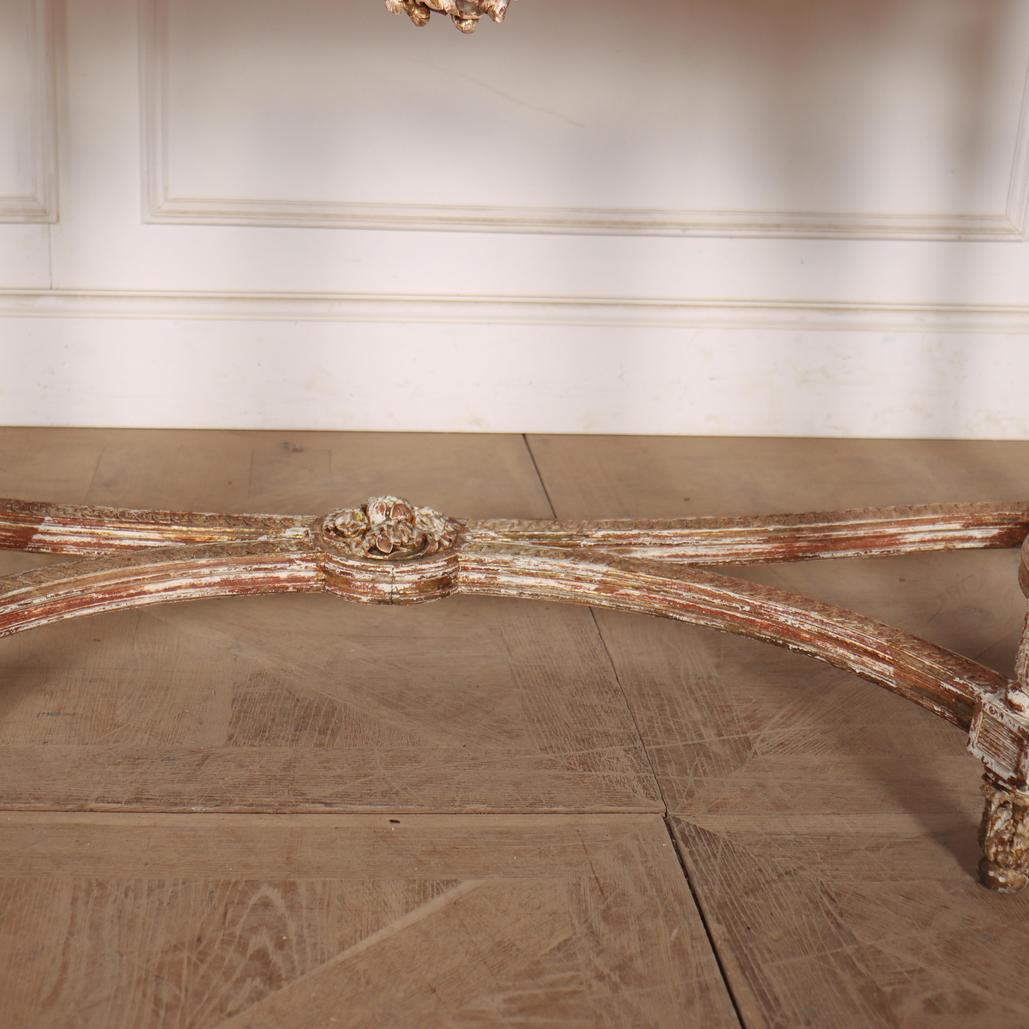 19th Century French Console Table In Good Condition For Sale In Leamington Spa, Warwickshire