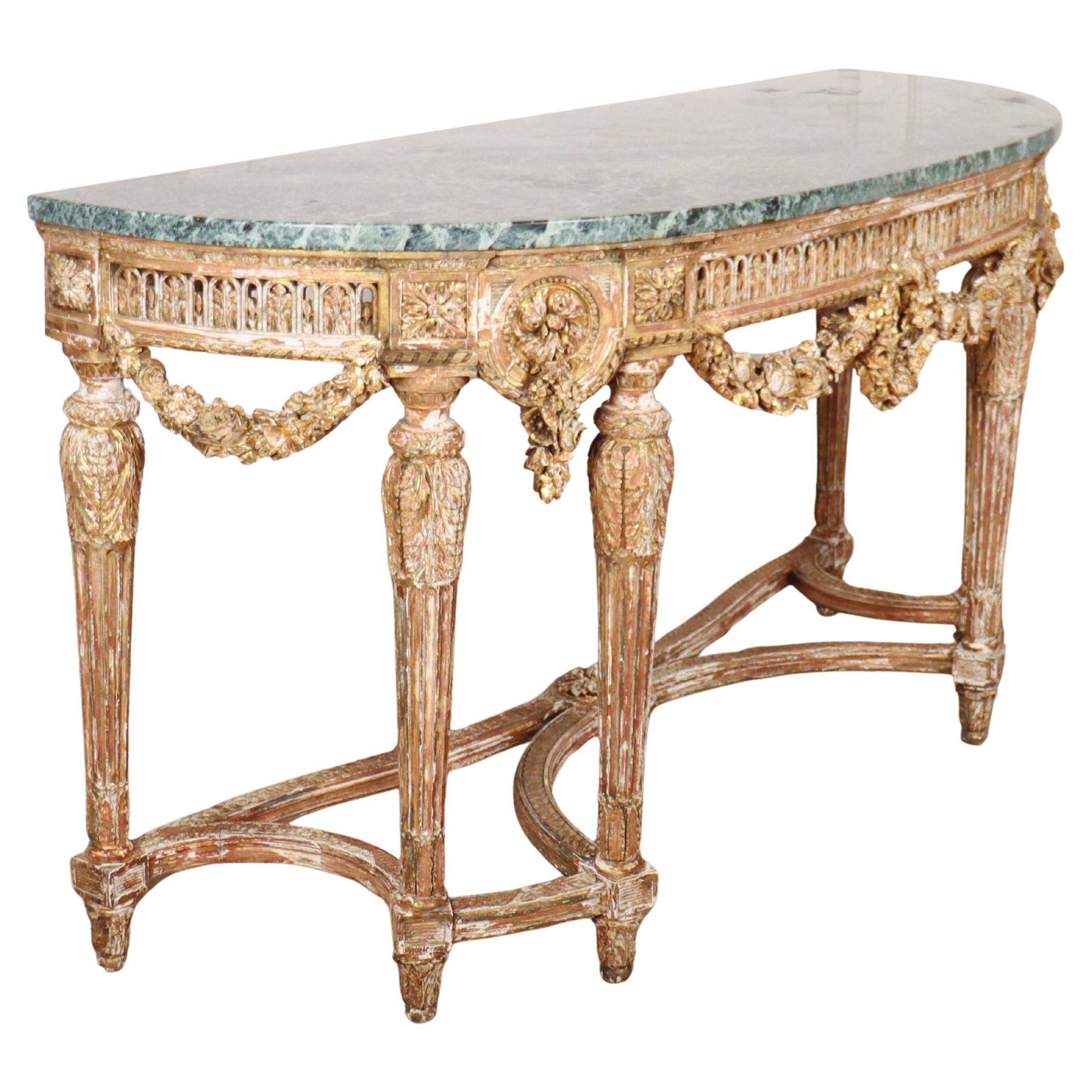 19th Century French Console Table