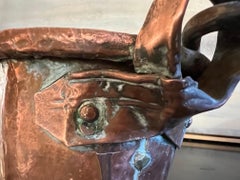 19th Century French Copper and Wrought Iron Fish Pan