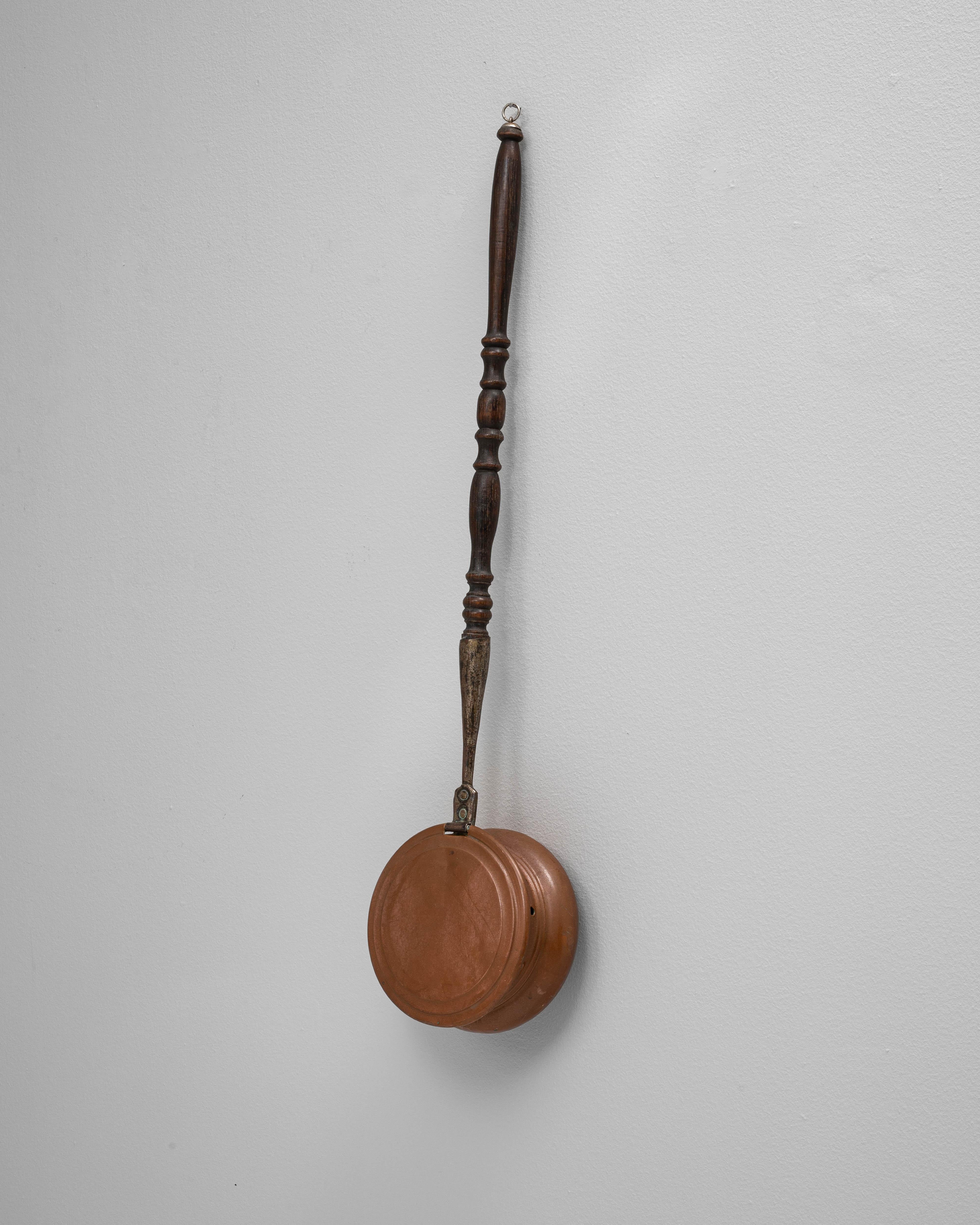 Cuivre Chauffe-lit en cuivre français du 19e siècle en vente