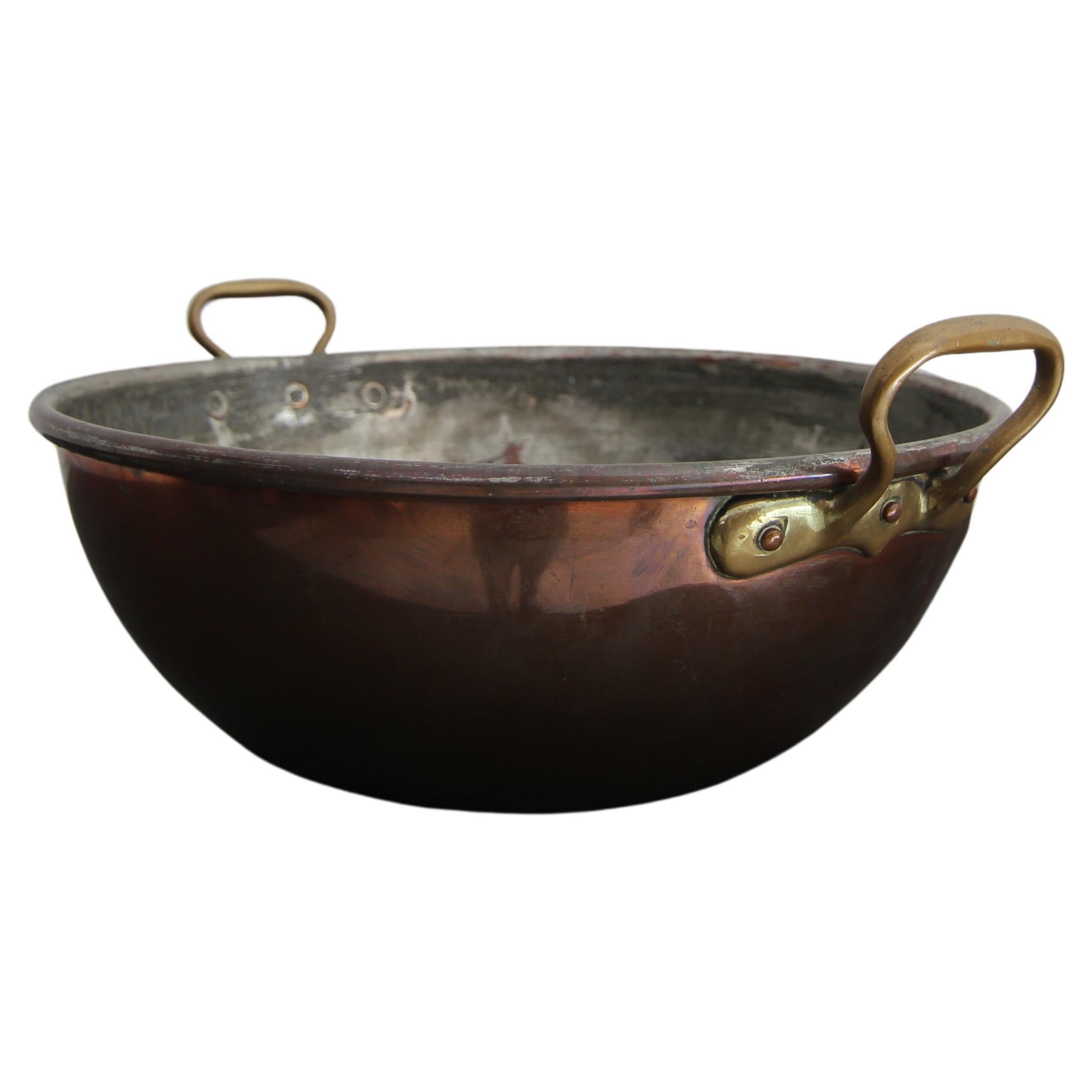 19th Century French Copper Bowl