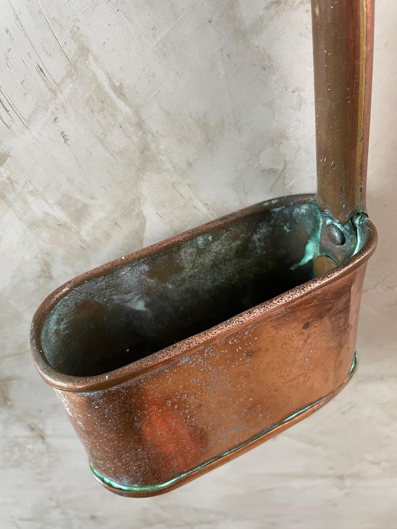 Louche à crème ou à lait française du 19e siècle, années 1890 Bon état à LEGNY, FR