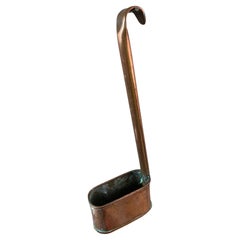 19th century French Copper Cream or Milk Ladle, 1890s