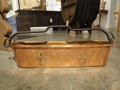 19th Century French Copper Fleur De Lys Poissoniere
