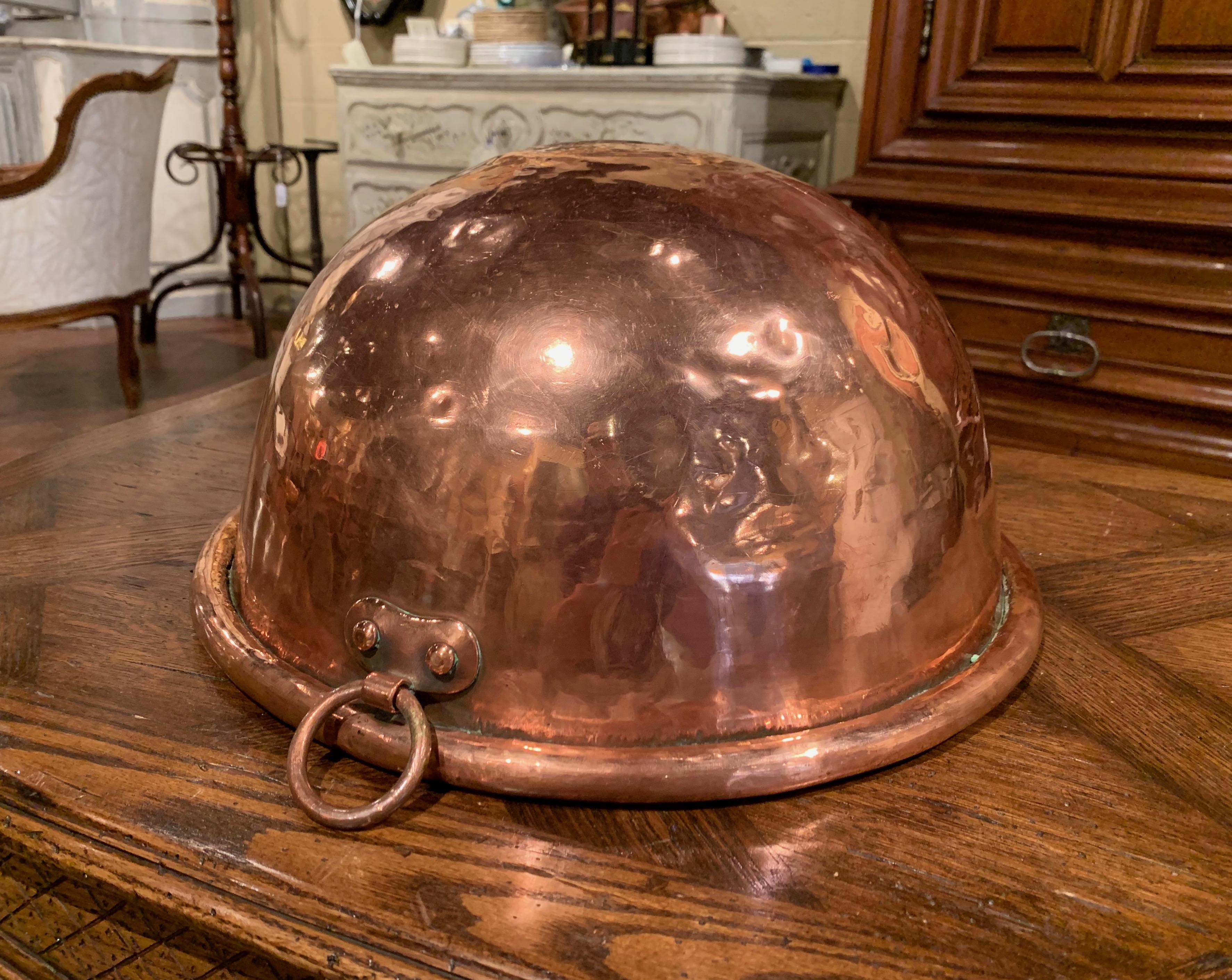 19th Century French Copper Jelly Bowl from Normandy 4