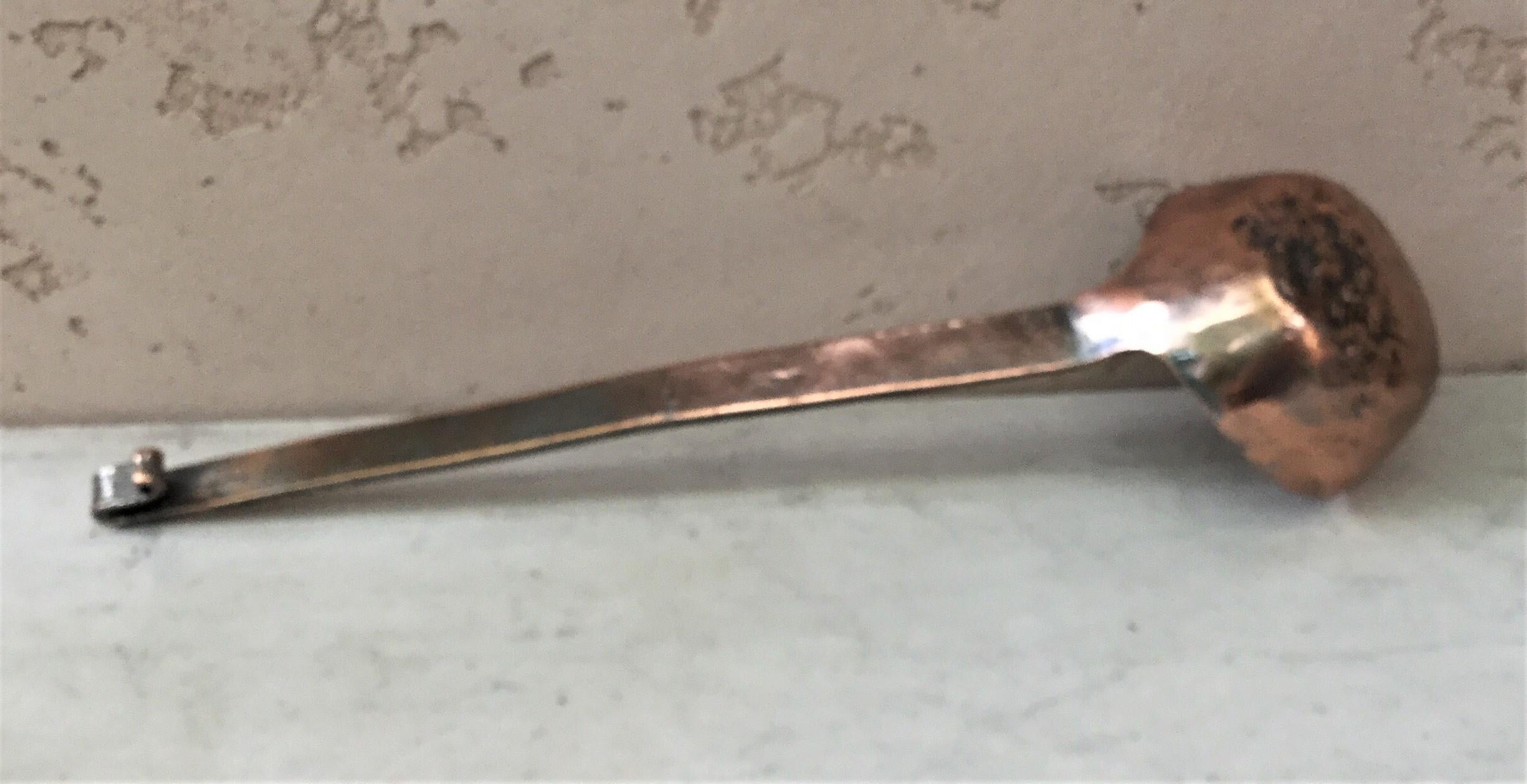 19th Century French Copper Ladle Dehillerin Paris In Good Condition For Sale In Austin, TX
