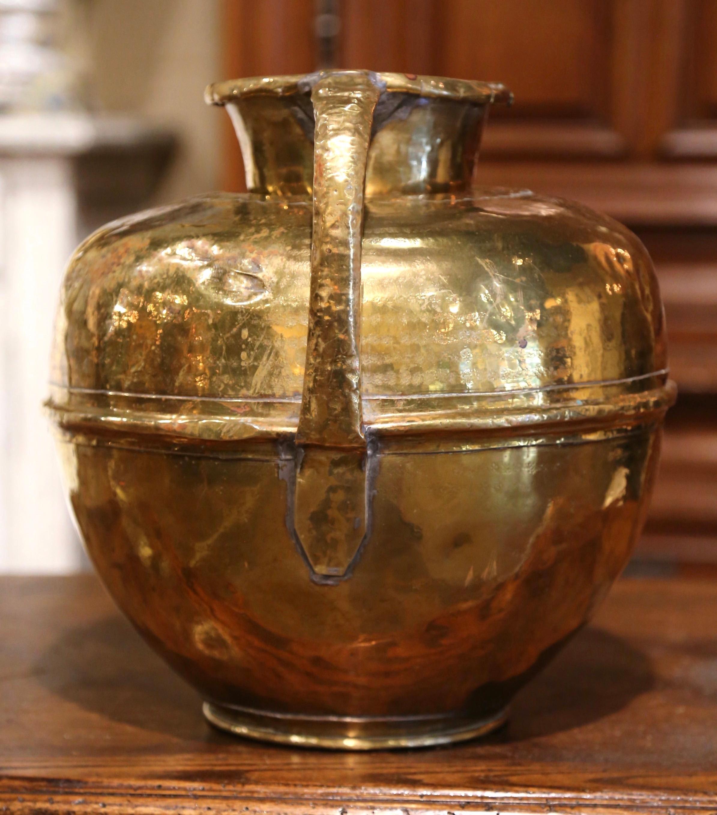 19th Century French Copper Milk Pitcher from Normandy 1