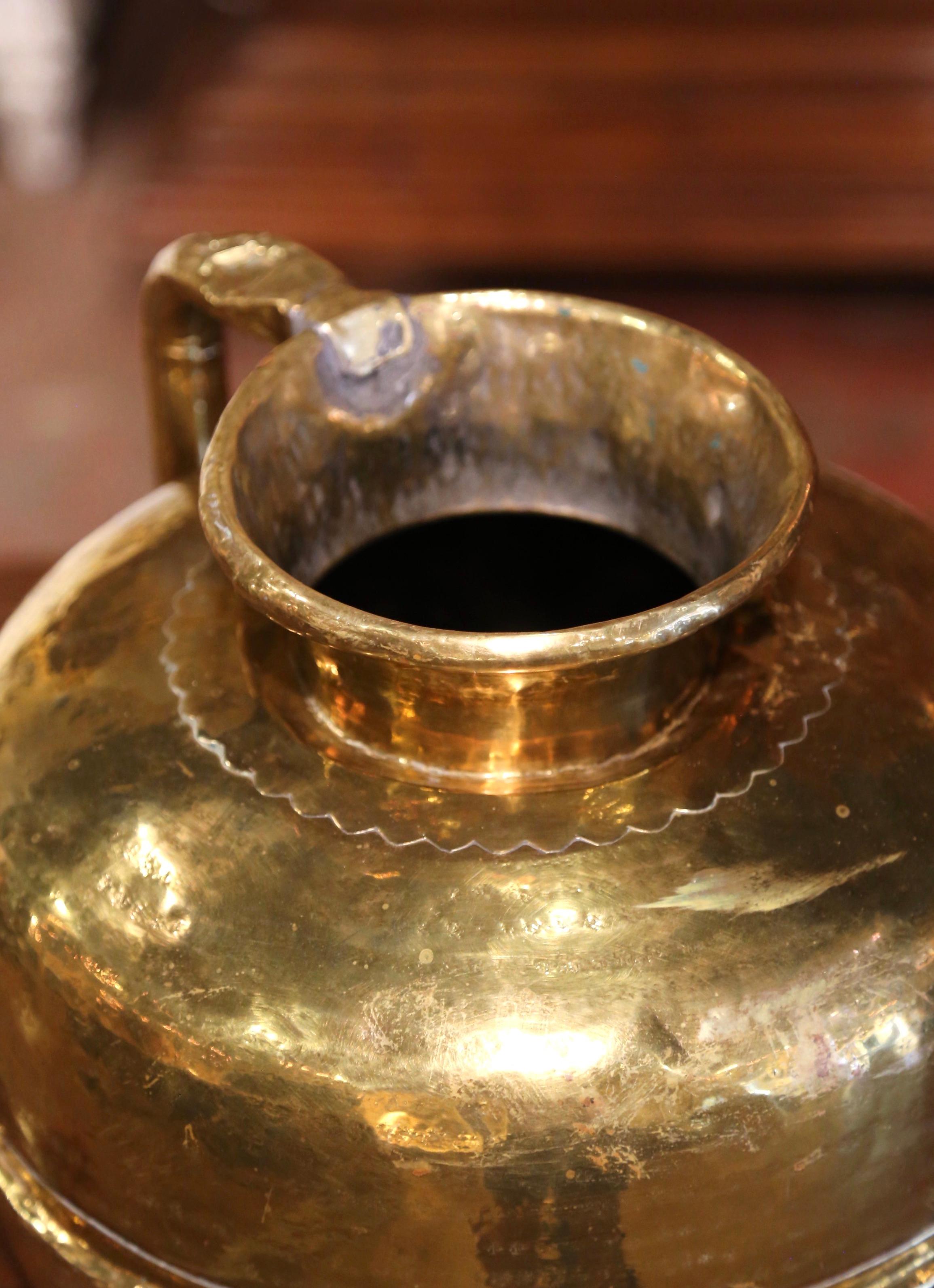 19th Century French Copper Milk Pitcher from Normandy 2