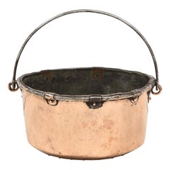 19th Century French Copper Pail