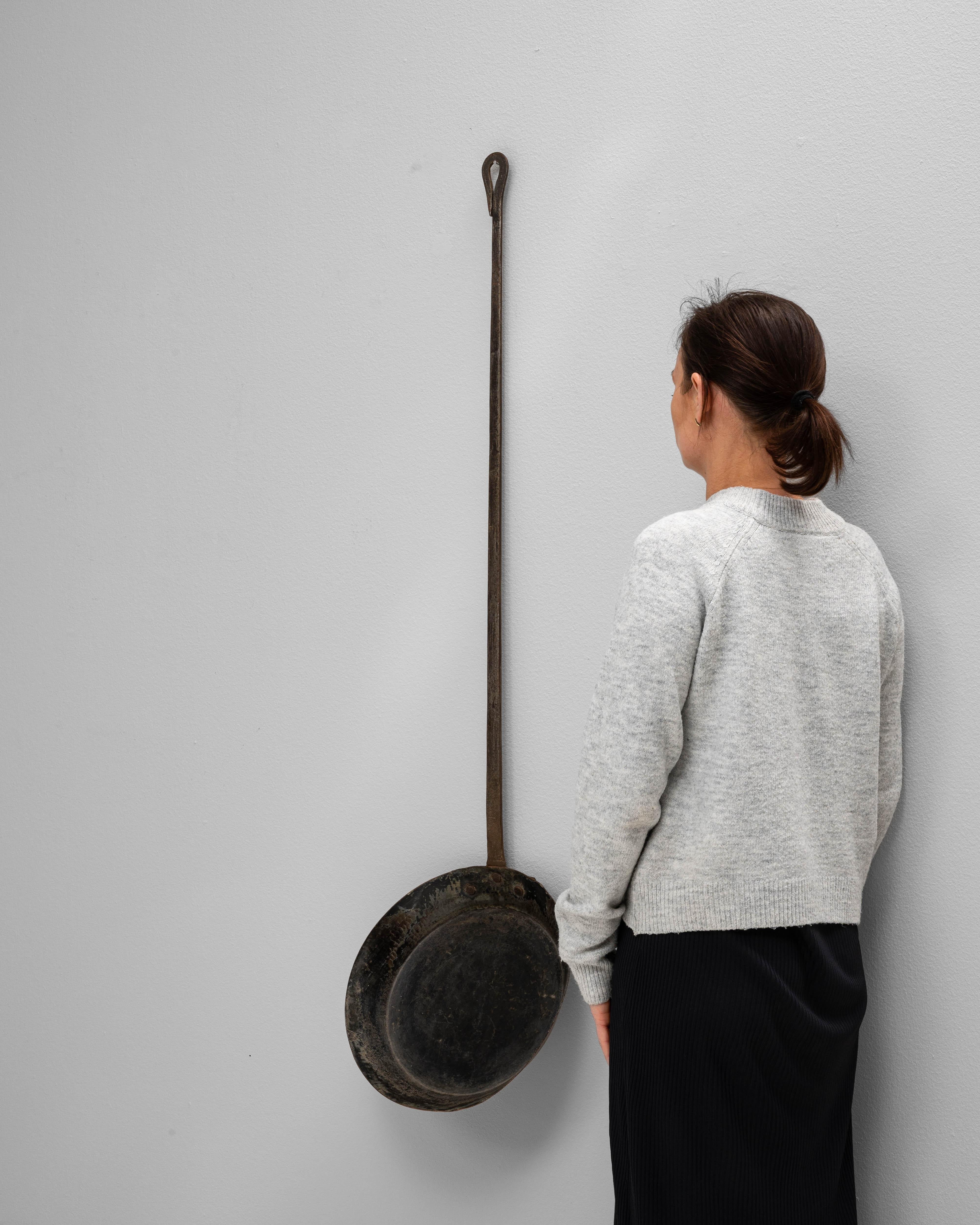 Rame Padella di rame francese del XIX secolo in vendita