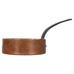 19th Century French Copper Pan From Serrant