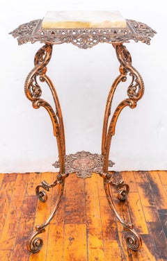 19th Century French Copper Plant Stand or Pedestal