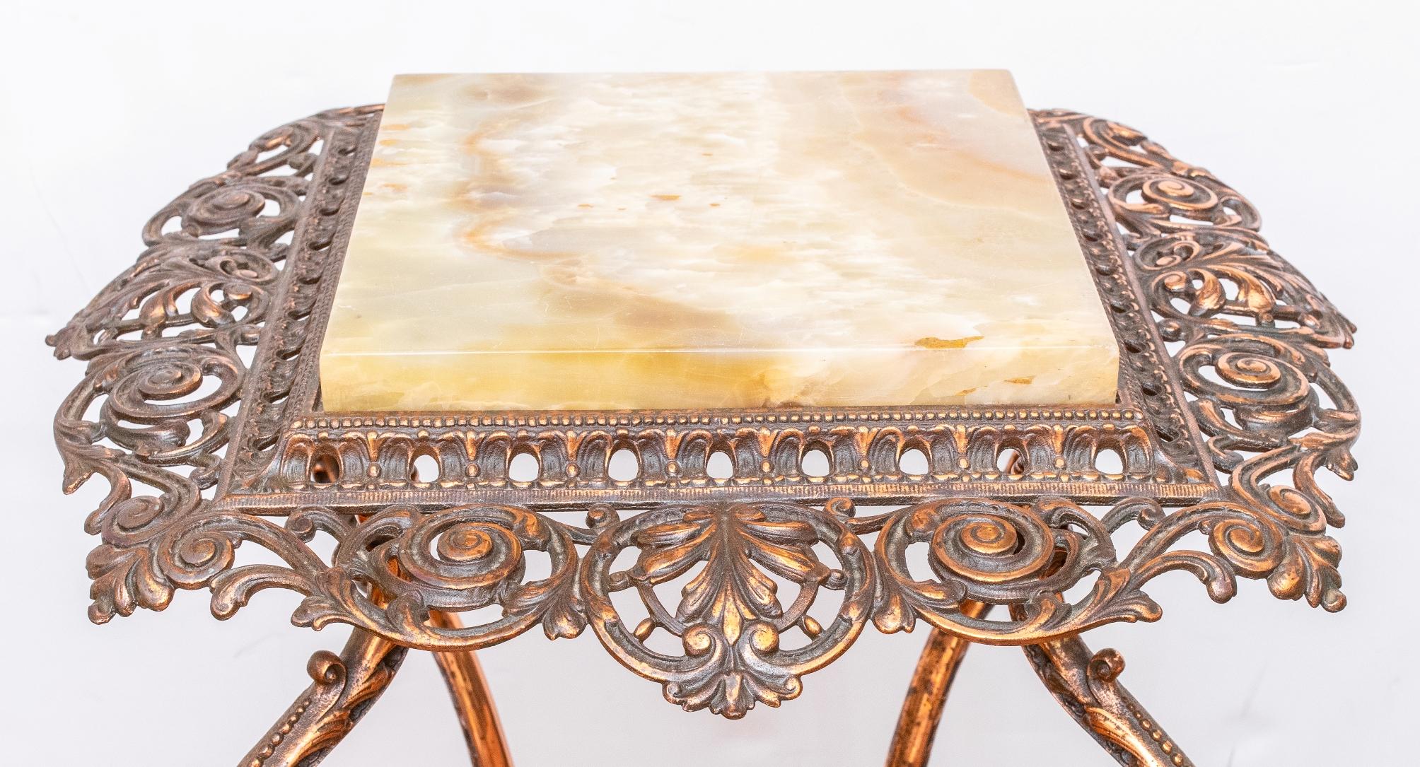 19th Century French Copper Plant Stand or Pedestal In Good Condition In Astoria, NY