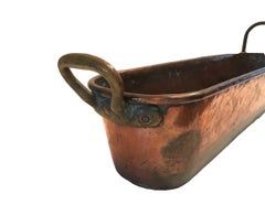 19th Century French Copper "Poissonierre" or Fish Cooker