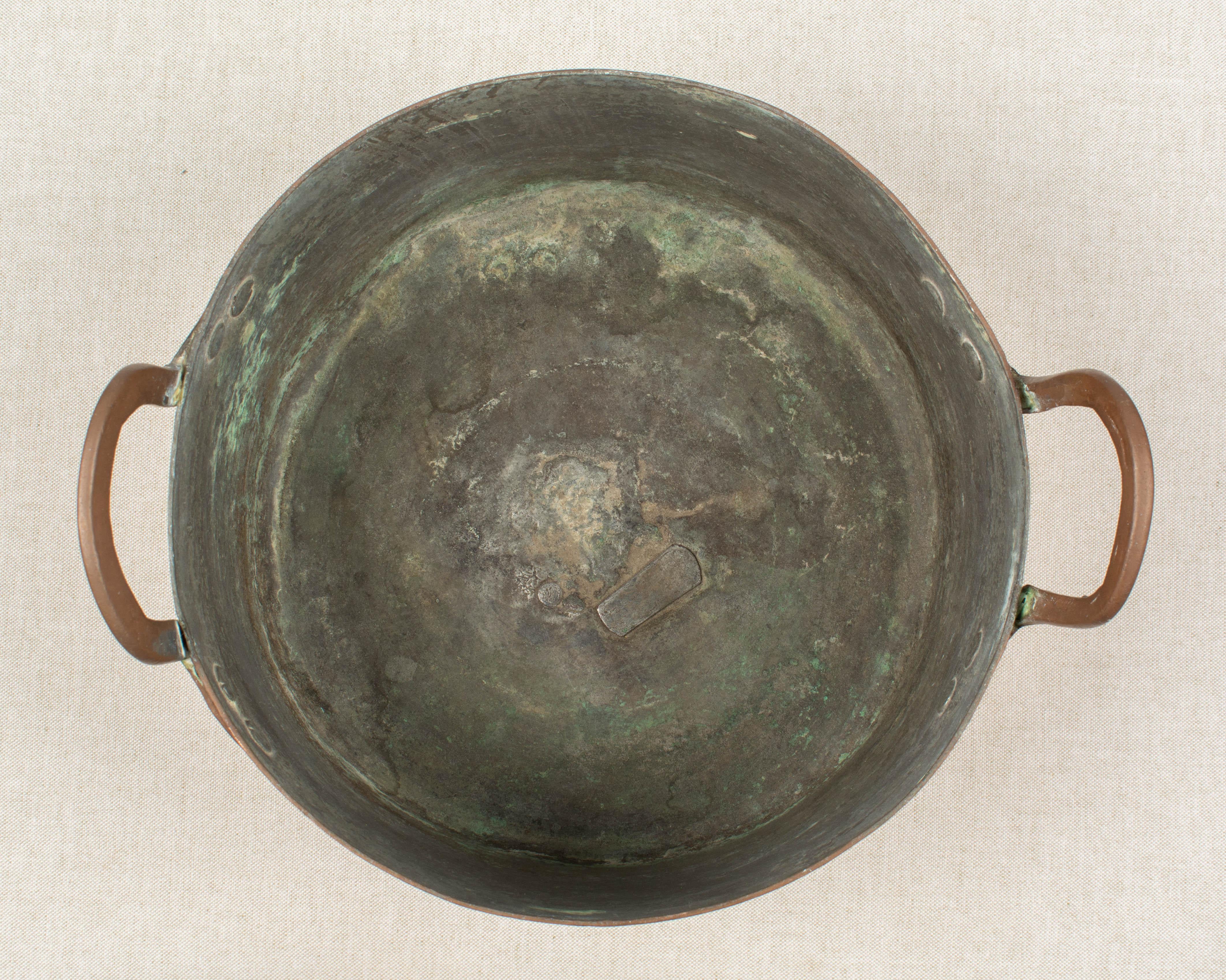19th Century French Copper Pot For Sale 6