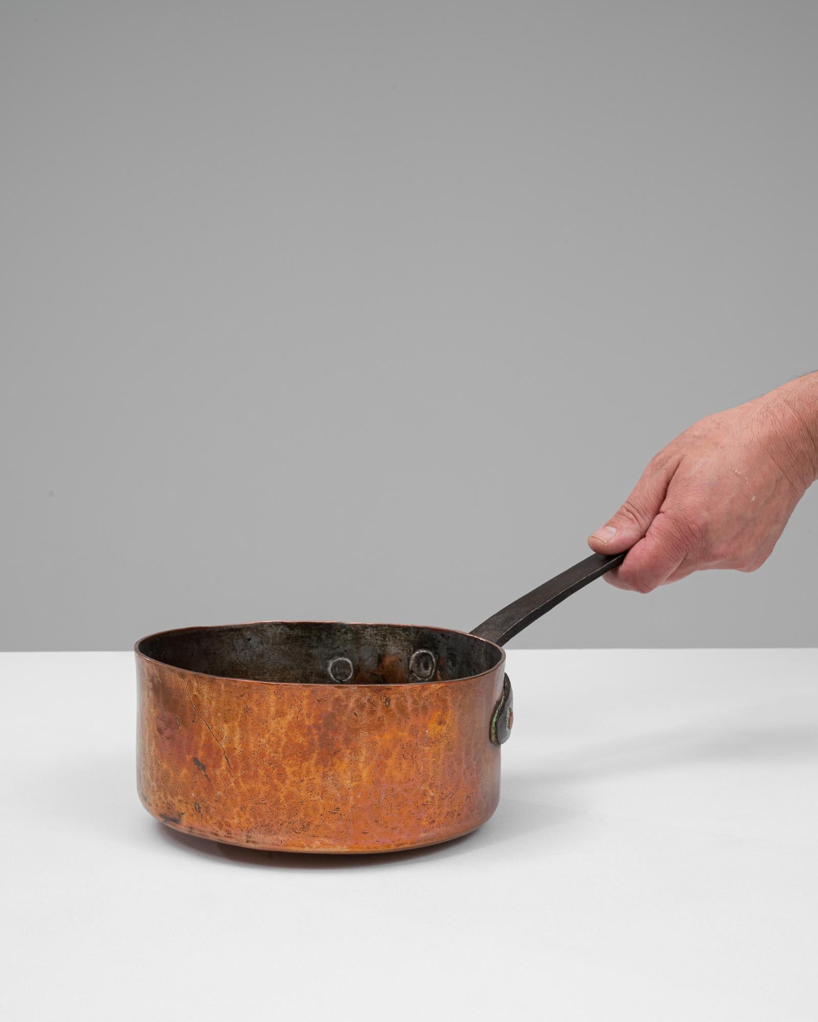 Französischer Kupfertopf aus dem 19. im Angebot 1