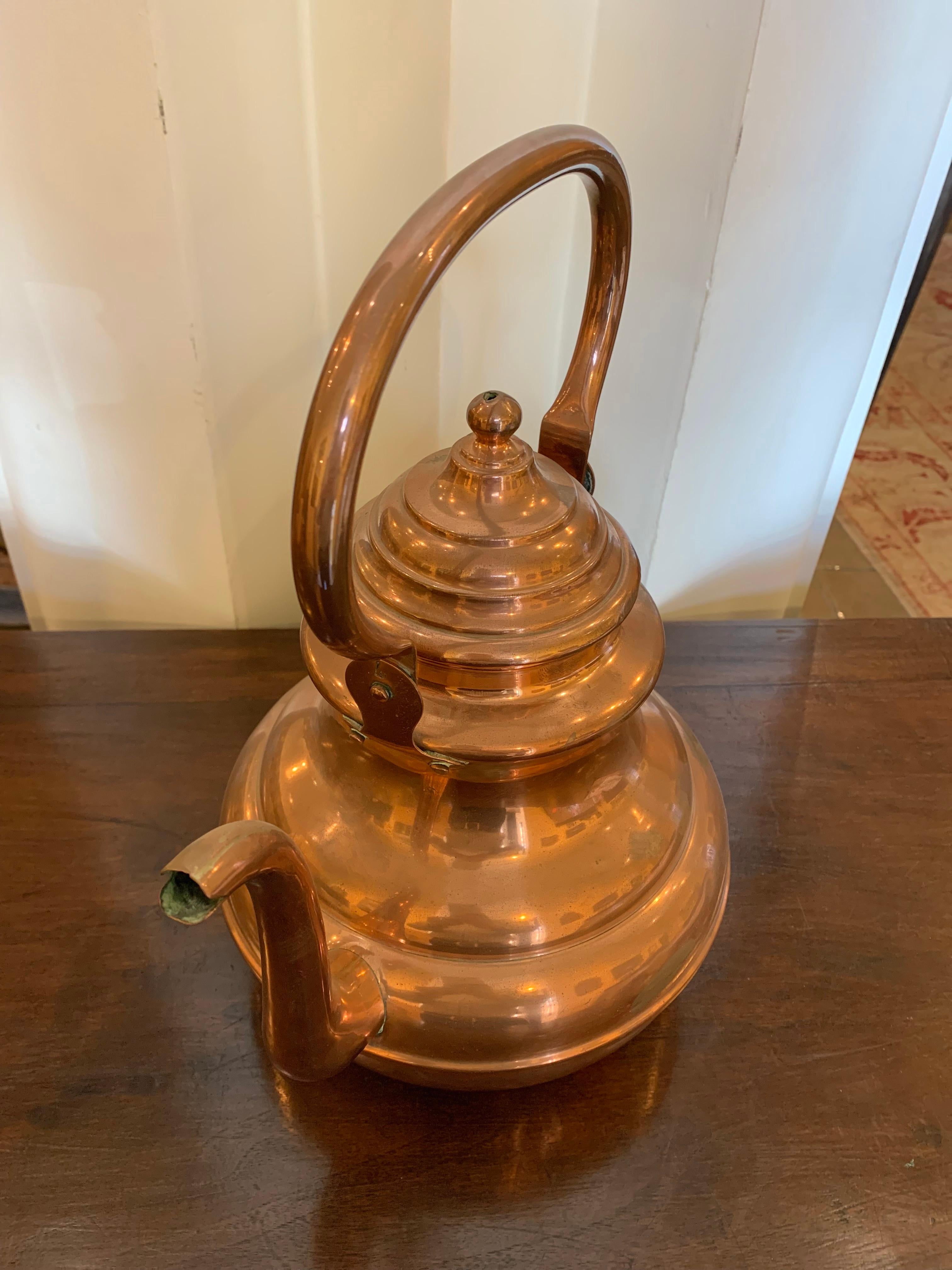 19th Century French Copper pot For Sale 1
