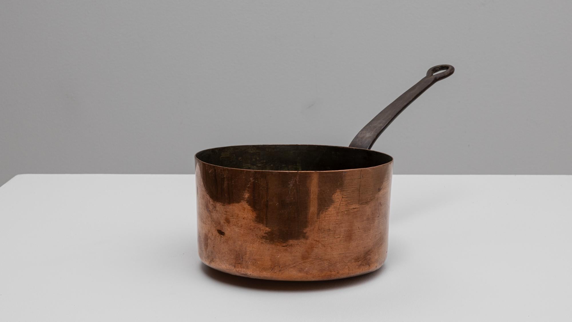 Französischer Kupfertopf aus dem 19. im Angebot 3