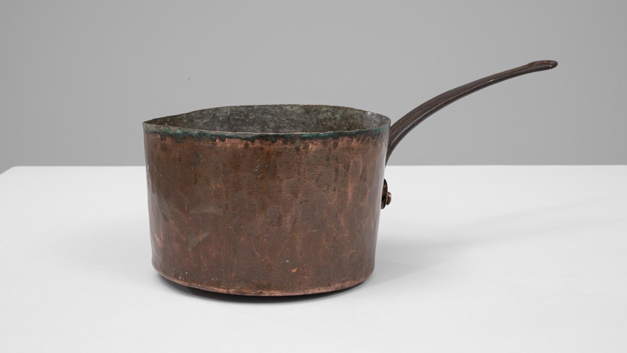 Französischer Kupfertopf aus dem 19. im Angebot 3