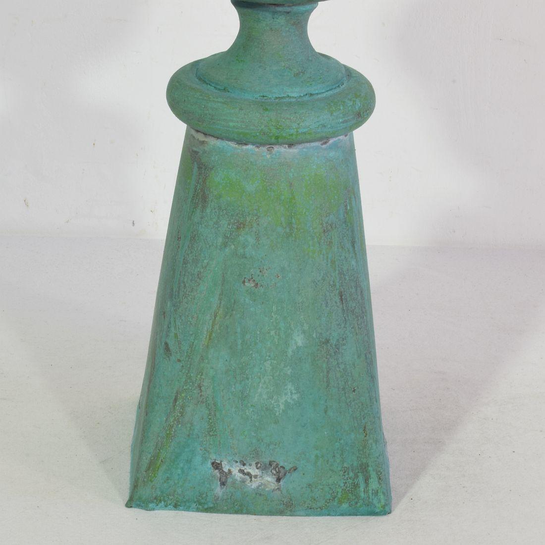 19th Century French Copper Roof Finial 7