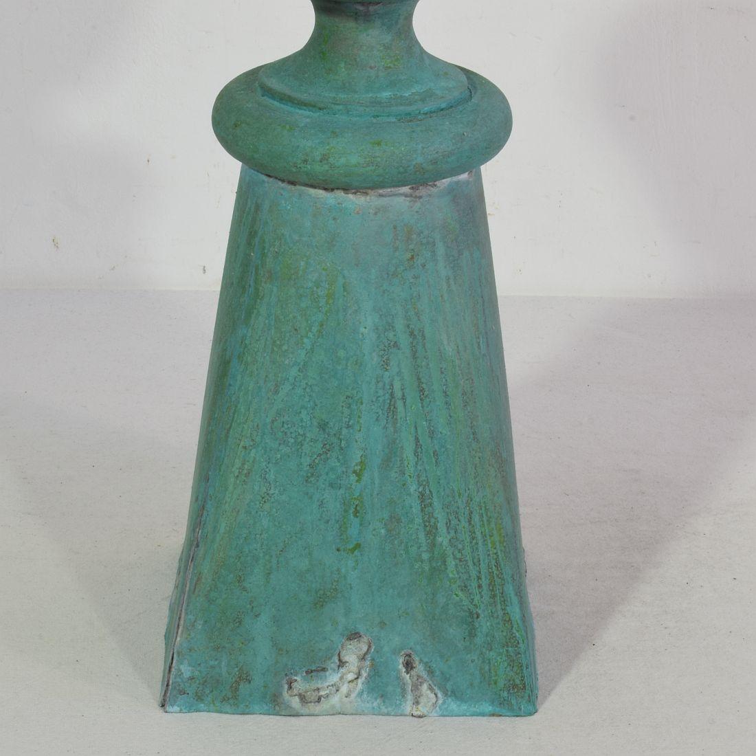 19th Century French Copper Roof Finial 8