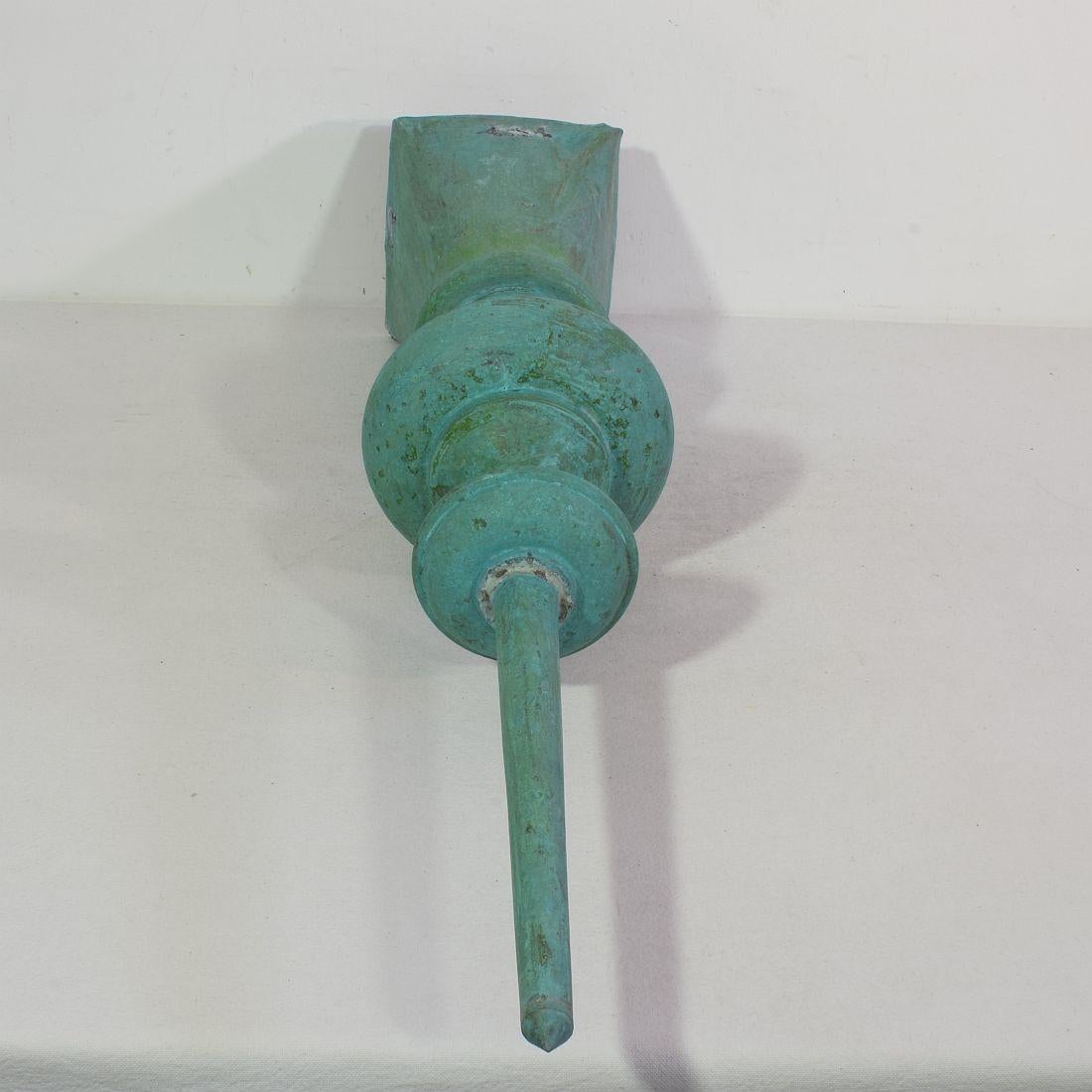 19th Century French Copper Roof Finial 13