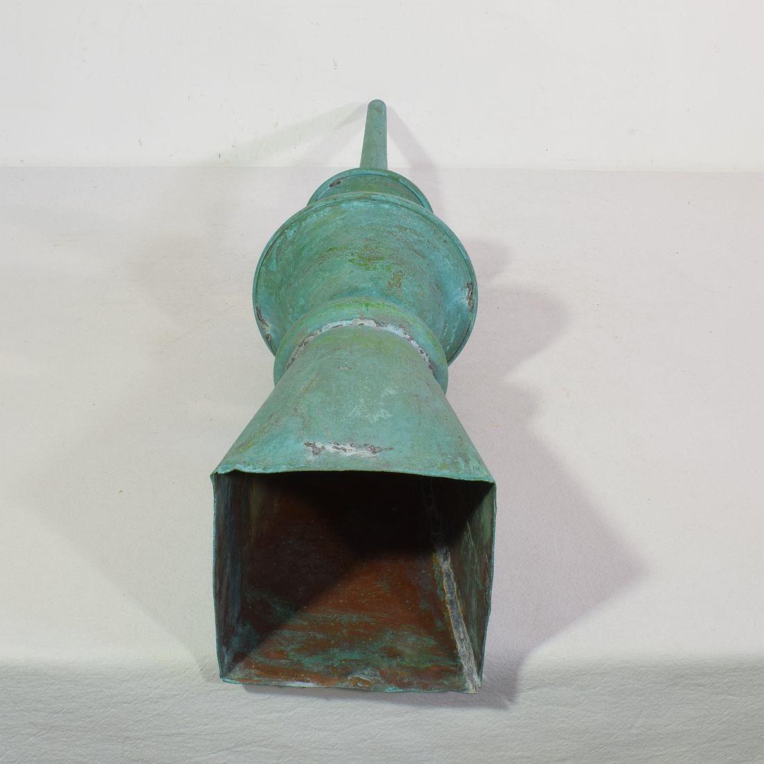 19th Century French Copper Roof Finial 14