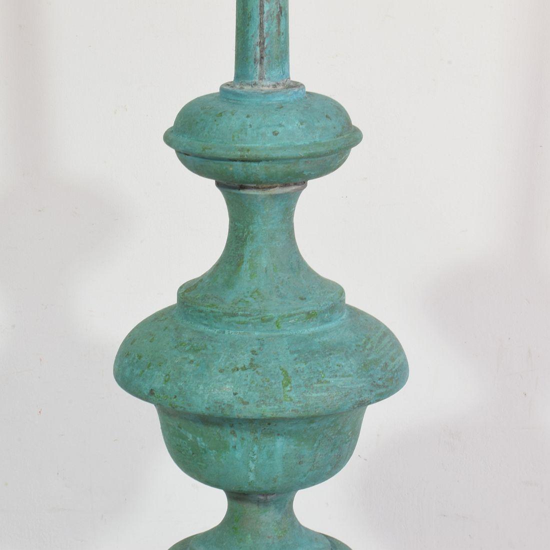 19th Century French Copper Roof Finial 5
