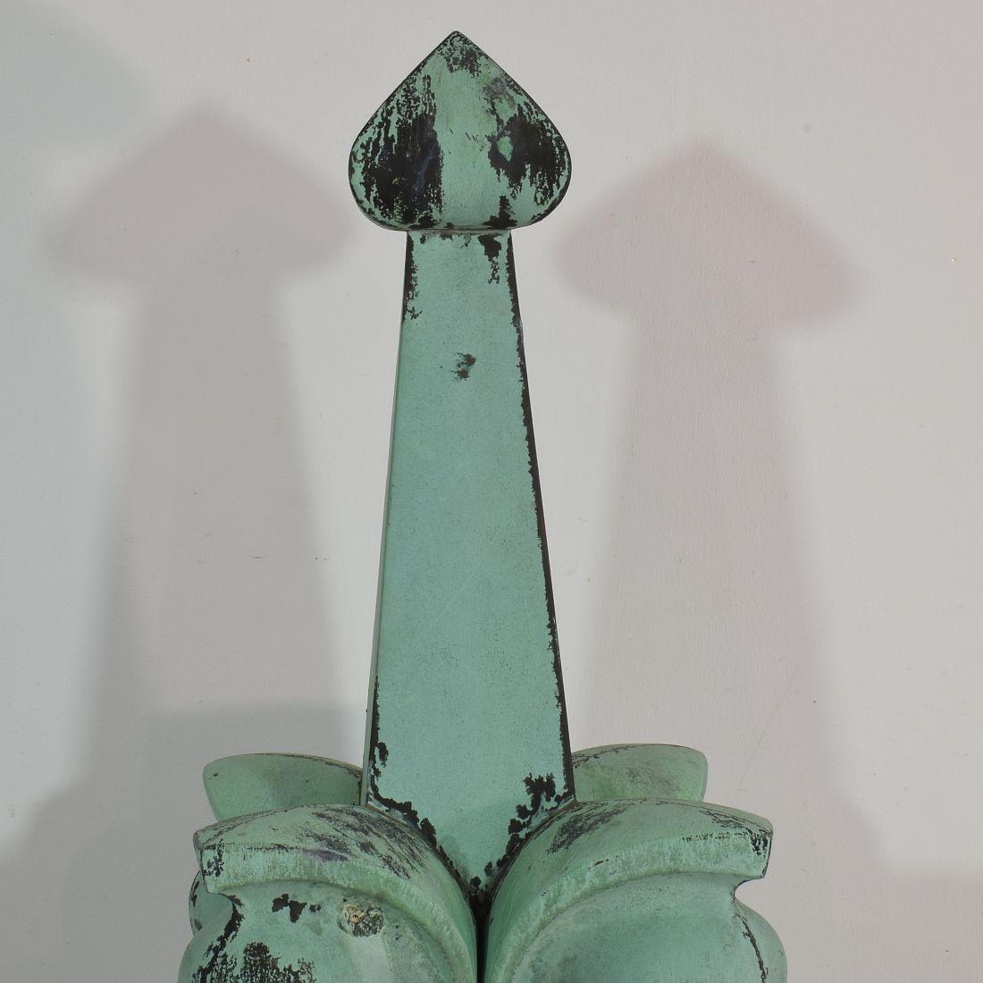 19th Century French Copper Roof Finial 6