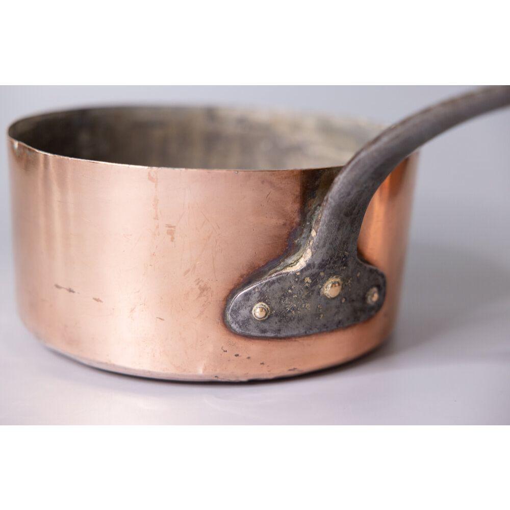 19th Century, French, Copper Saucepan Pot For Sale 2