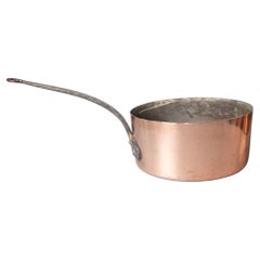 19th Century, French, Copper Saucepan Pot
