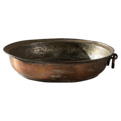Antique 19th Century French Copper Sieve