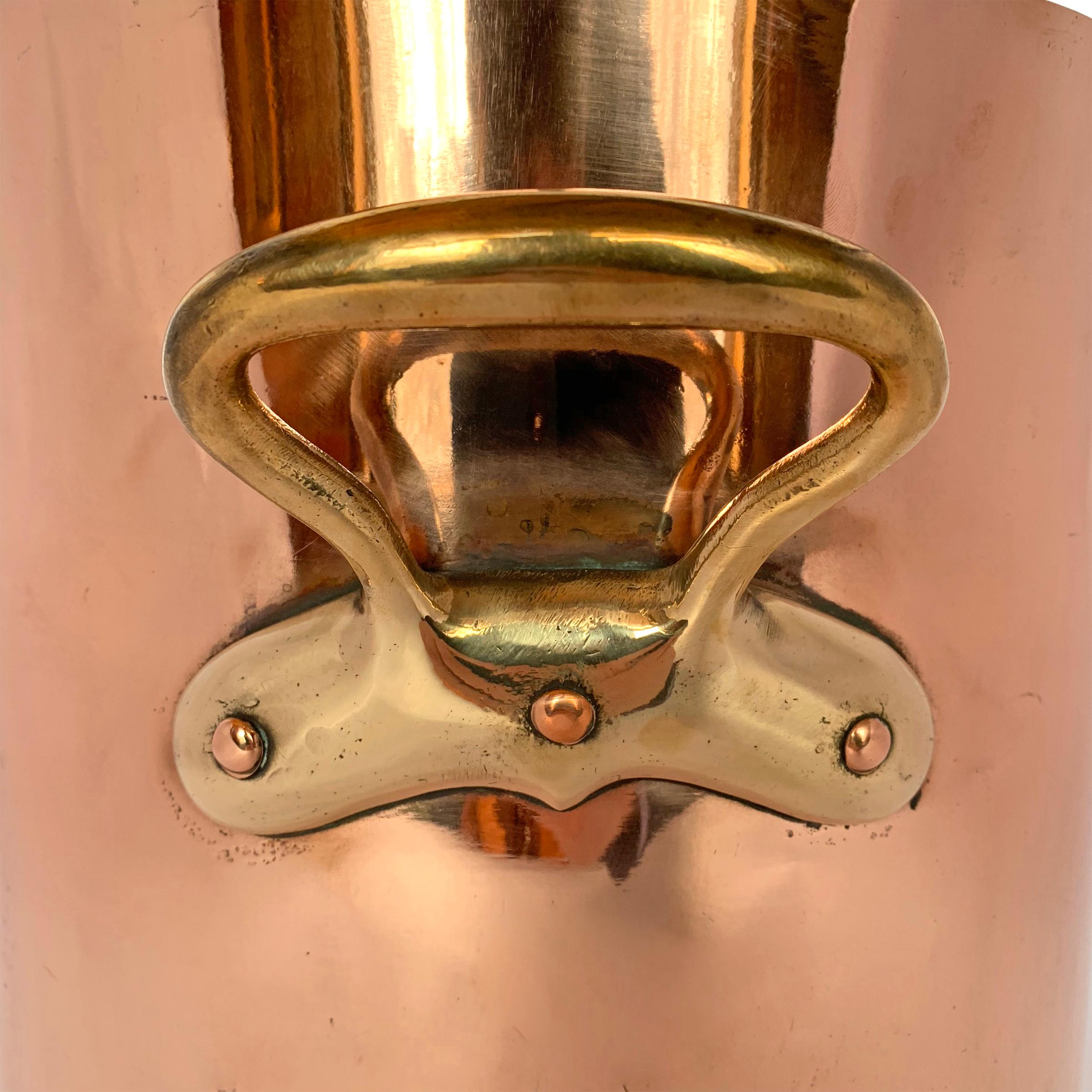 19th Century French Copper Stock Pot 2