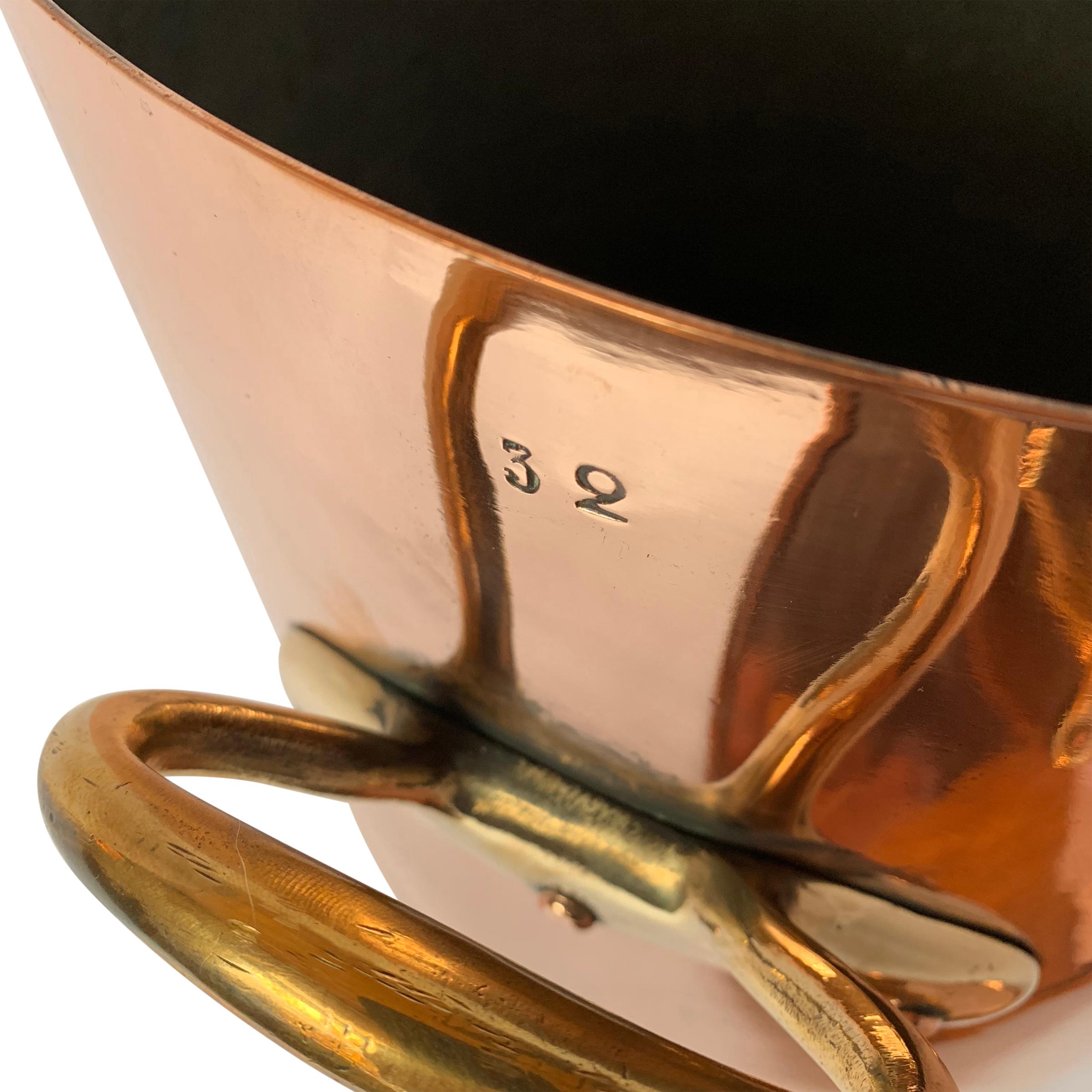 19th Century French Copper Stock Pot 4