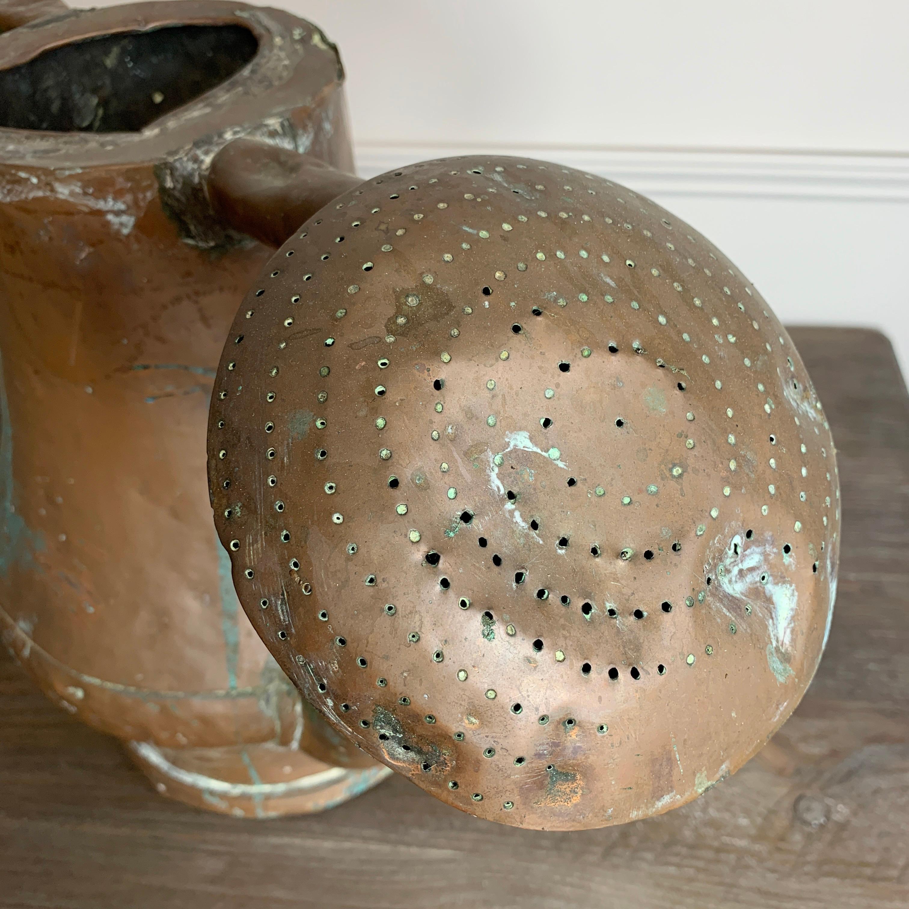19th Century French Copper Watering Can For Sale 1