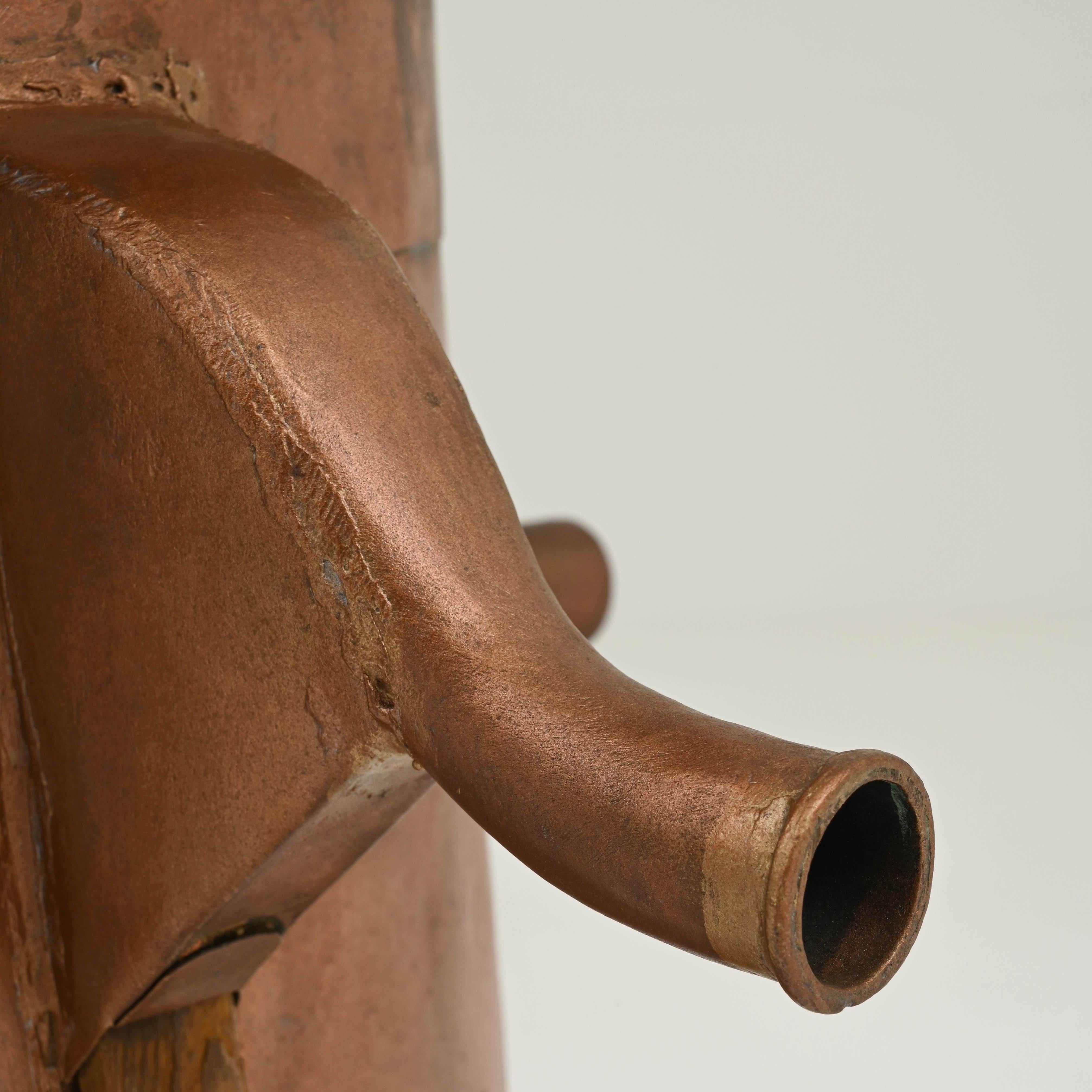 19th Century French Copper Wine Cauldron 6