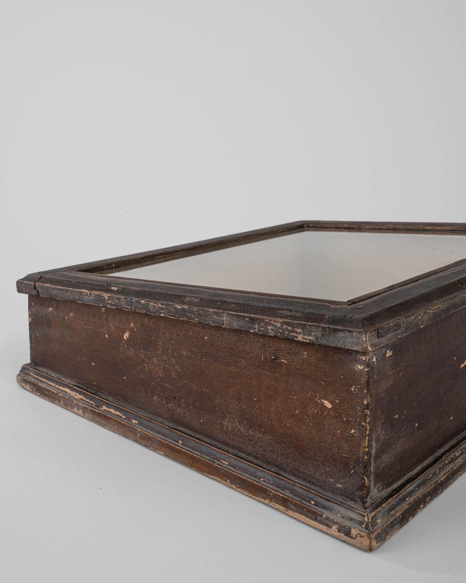 19th Century French Countertop Vitrine For Sale 5