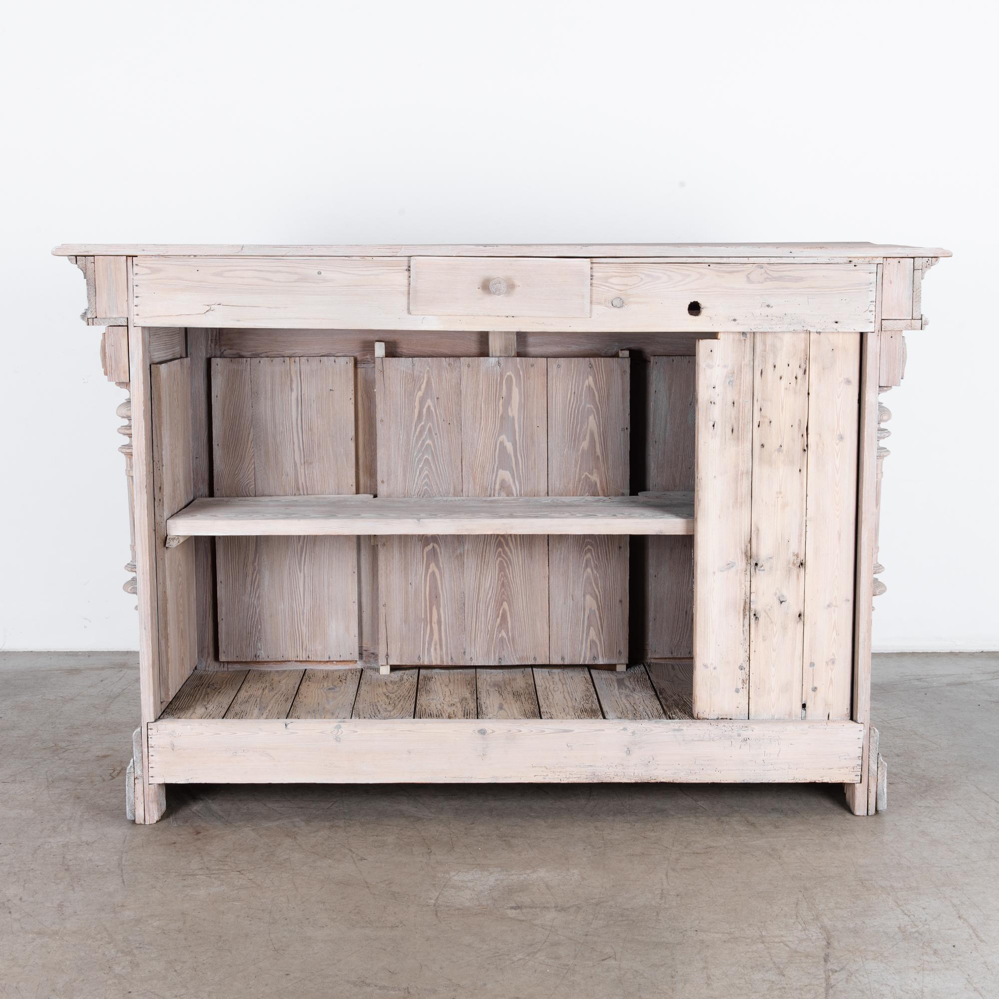 19th Century French Country Bar Counter In Good Condition In High Point, NC