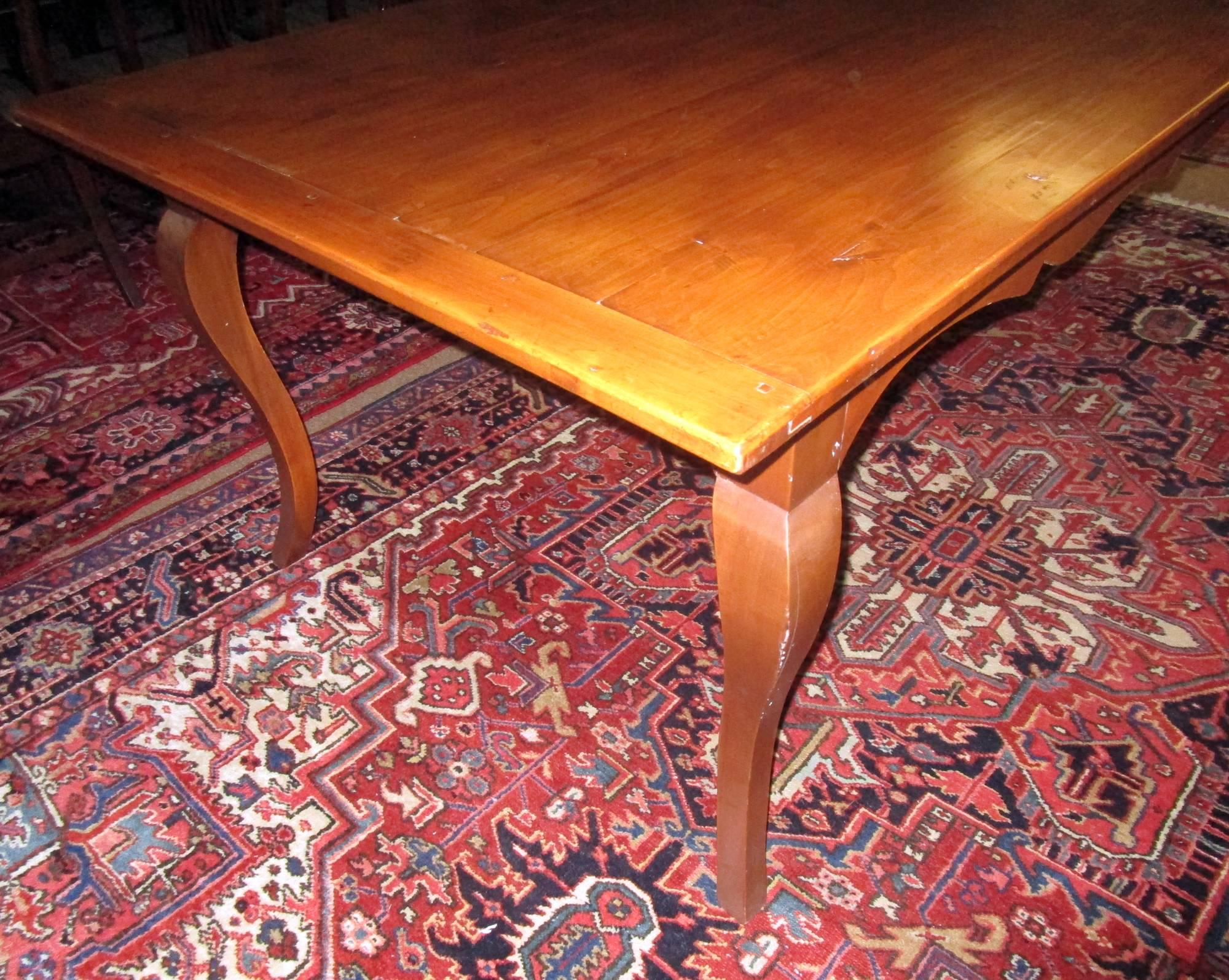 Late 19th Century 19th century French Country Fruitwood Dining Table