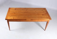 19th Century French Country House Table, 12-14 Persons, Solid Cherry, circa 1850