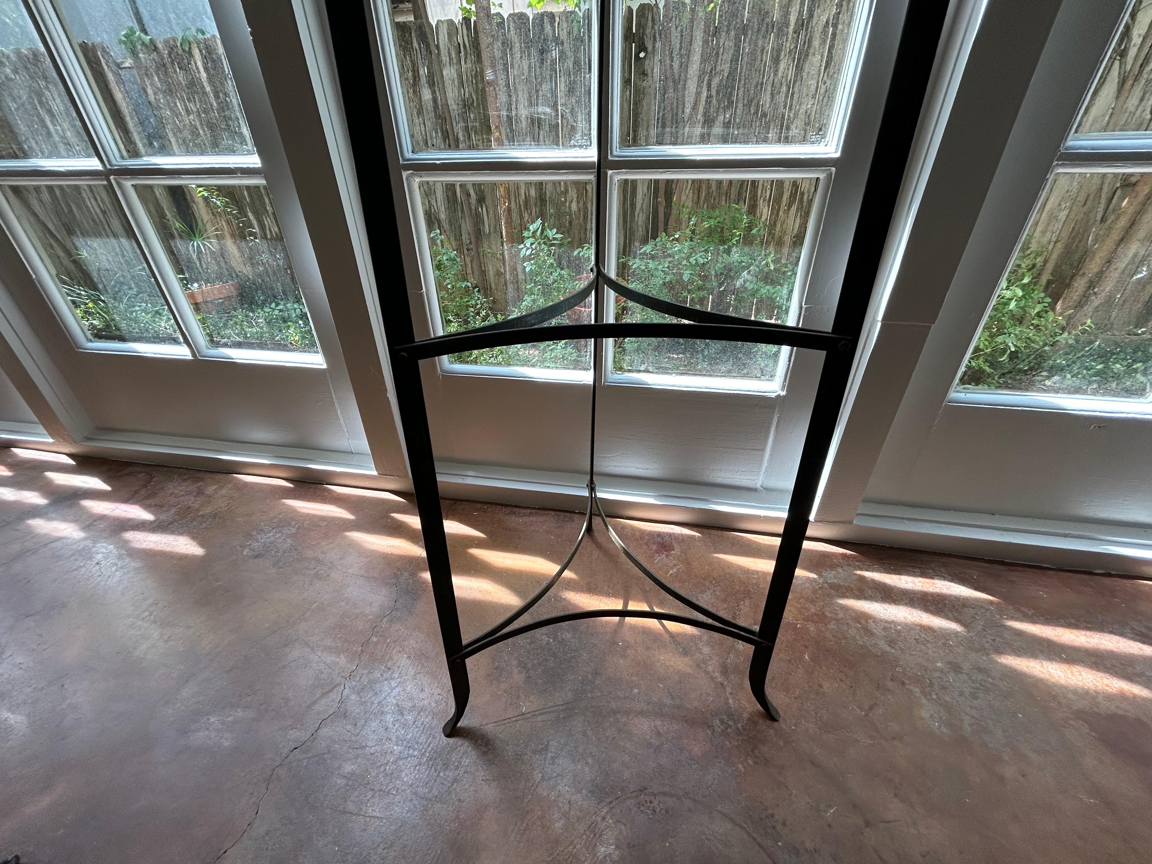 19th Century French Country Iron Pot Stand Or Rack For Sale 6