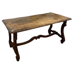 19th Century French Country Oak Coffee Table