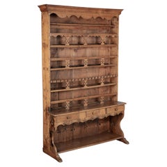 19th Century French Country Plate Rack