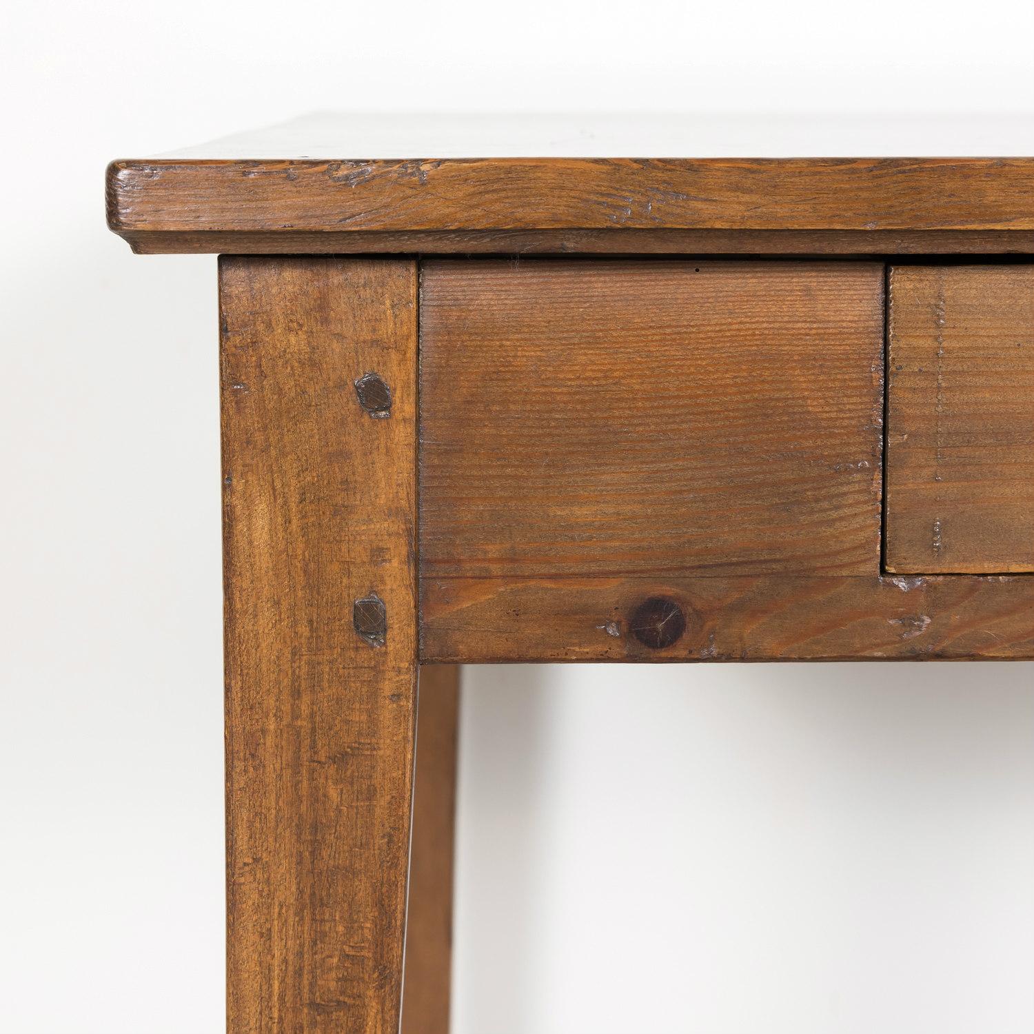 19th Century French Country Side Table or Work Table 6