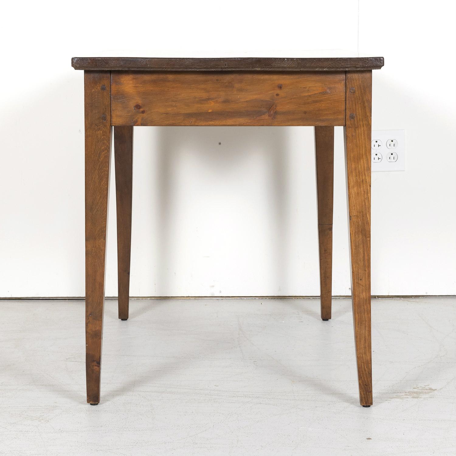 19th Century French Country Side Table or Work Table 8