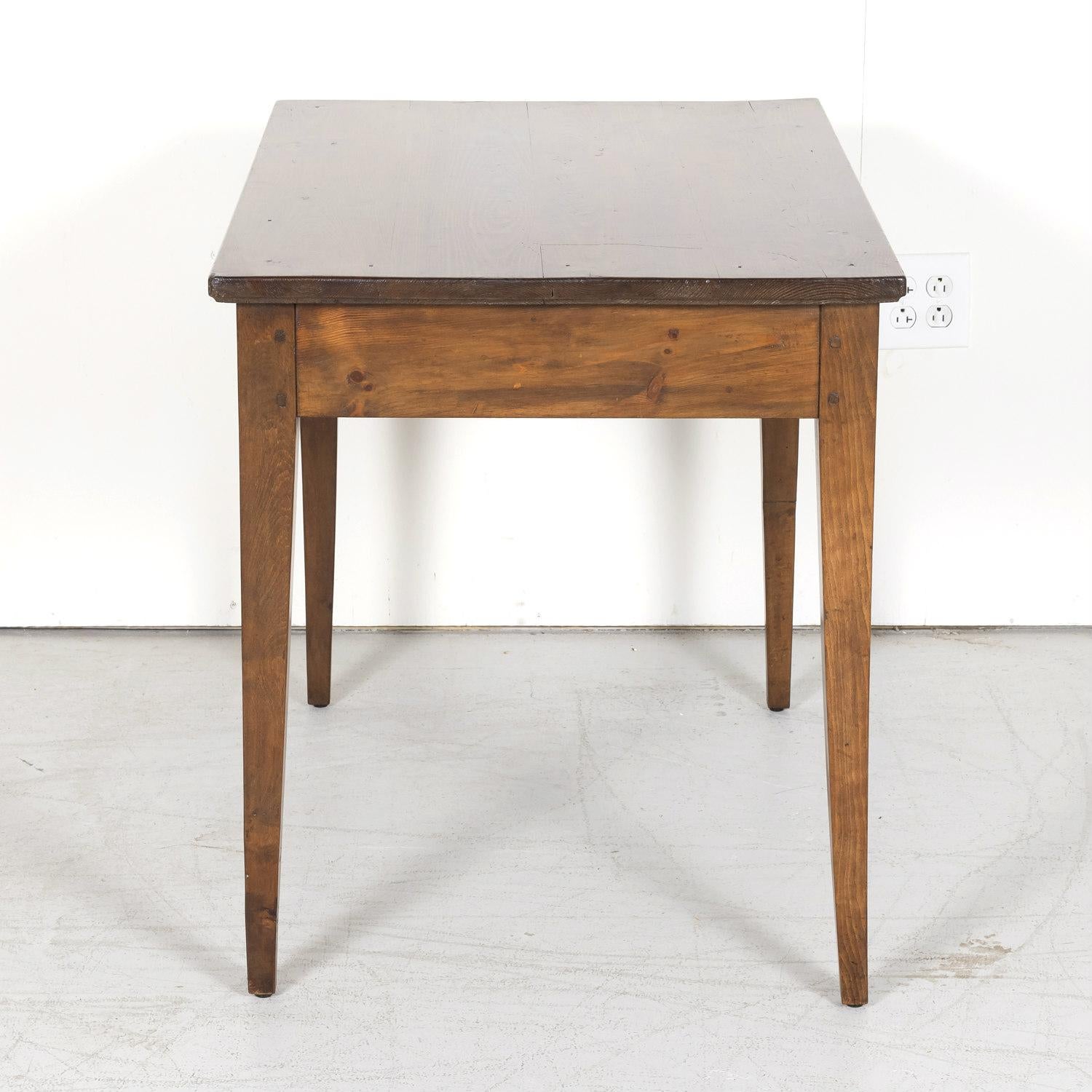 19th Century French Country Side Table or Work Table 9