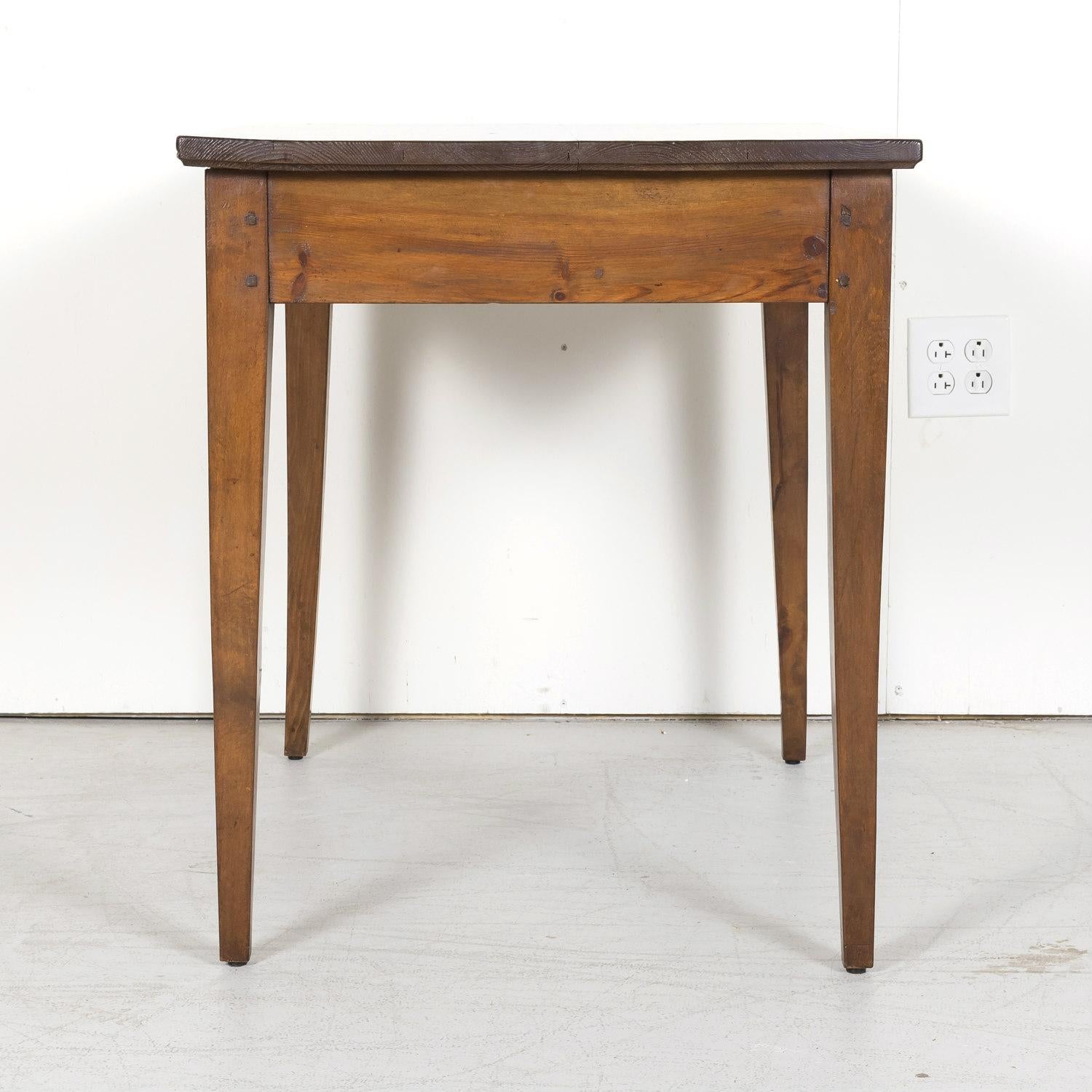 19th Century French Country Side Table or Work Table 11
