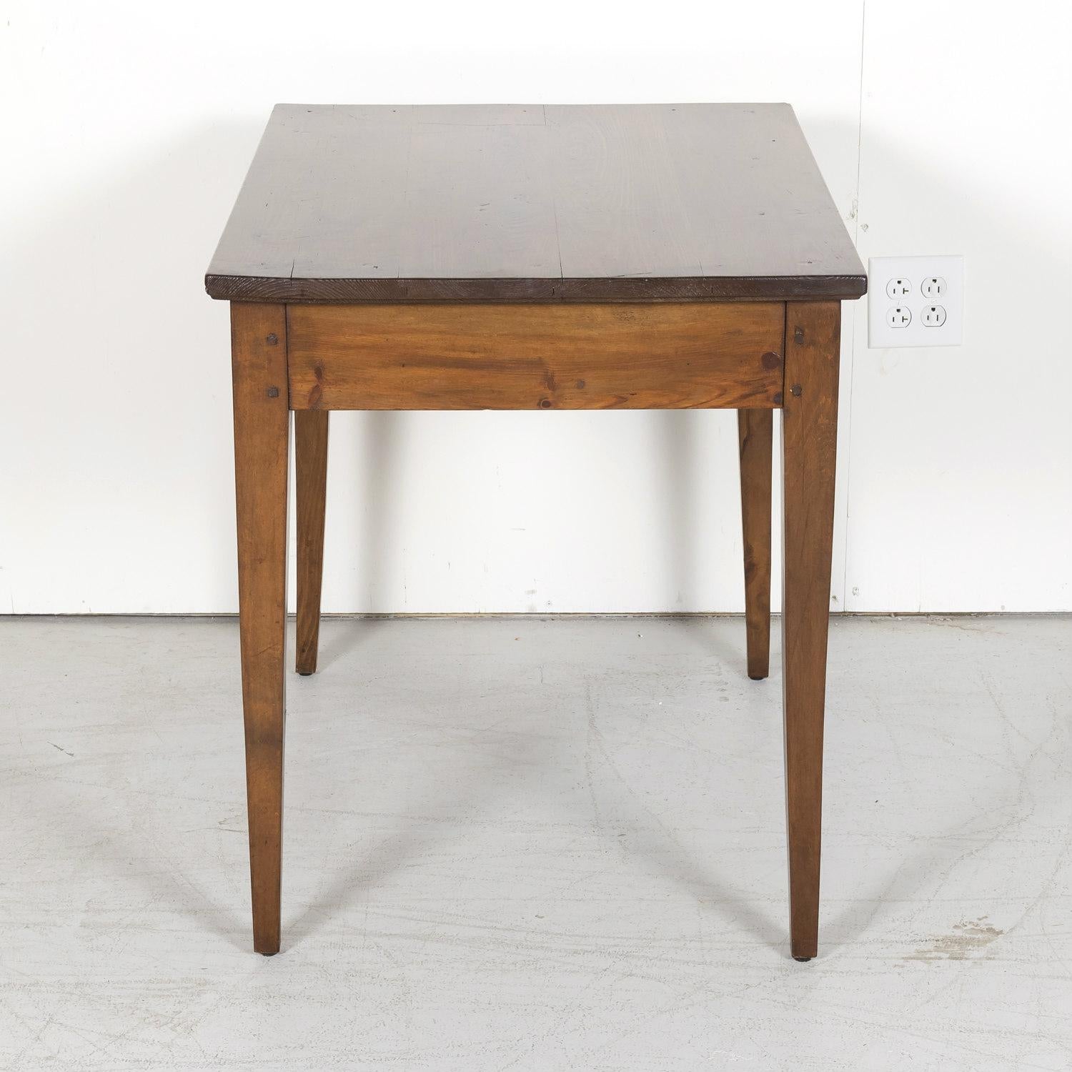 19th Century French Country Side Table or Work Table 12